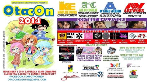 Upcoming Event: Otacon 2014 | The Cosplay and Anime Café: arkadymac.com