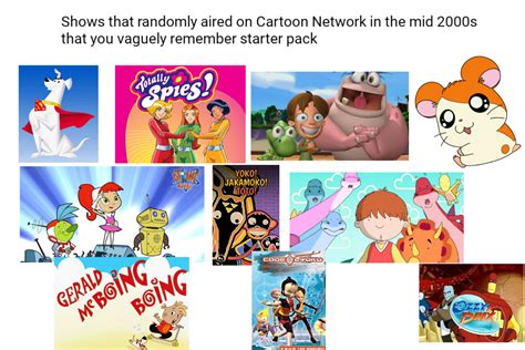 Shows that randomly aired on Cartoon Network in the mid 2000s that you ...