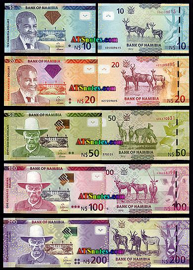 Namibia banknotes - Namibia paper money catalog and Namibian currency ...