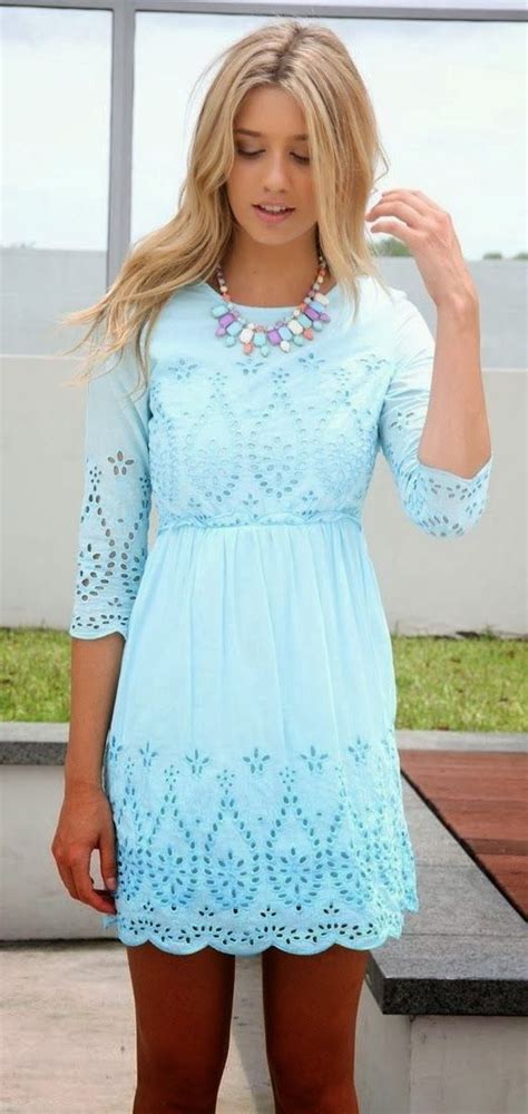 Adorable Mint Summer Dress | Tween Fashion Sewing | Pinterest