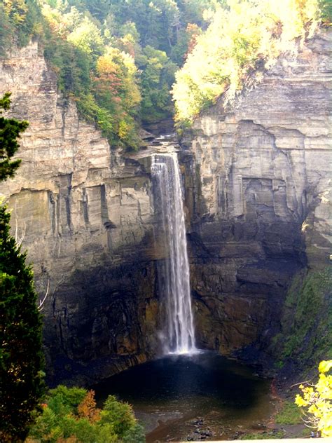 Taughannock Falls State Park, a New York State Park located near Ithaca ...