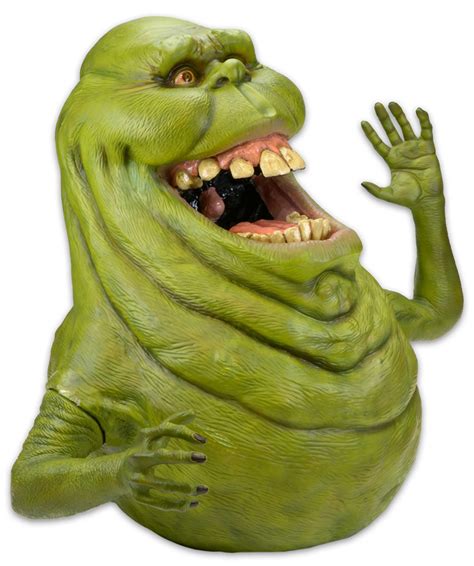 A Life-Size Foam Replica of Slimer From the 1984 Ghostbusters Film