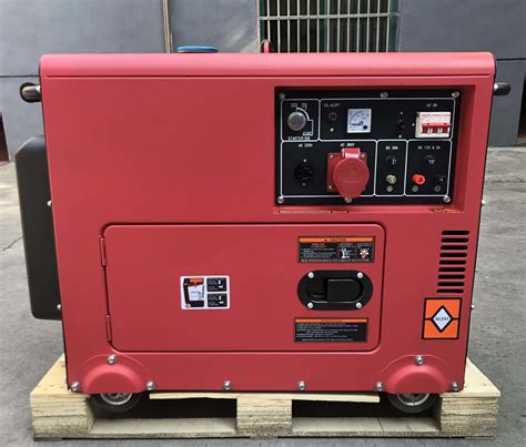 Home Use Electric Start 5KW Portable Diesel Generator Without Noise