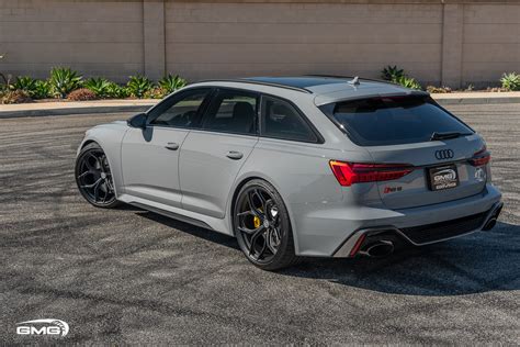 Nardo Grey Audi RS6 Avant - GMG Racing