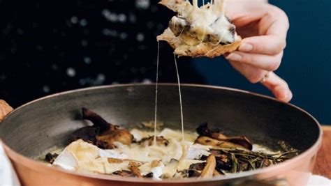 Mary Berg's herbed mushroom and camembert skillet | Eat North | Stuffed ...