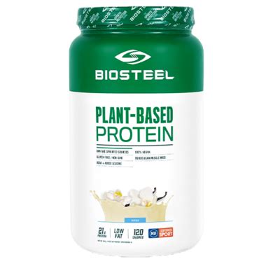 Buy BioSteel Plant Based Vegan Protein Vanilla at Well.ca | Free ...