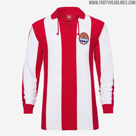 Classy FC Bayern München Retro Shirt 1928 Released - Footy Headlines