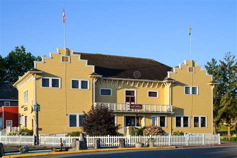 Historic Post Office in Port Gamble Washington Editorial Stock Photo ...