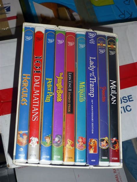 Whimsical Squire Expertise disney classic dvd collection set Borrow In ...