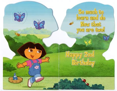 Dora The Explorer Birthday Cards Printable