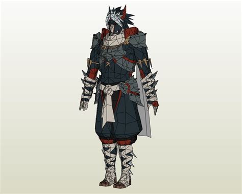 Monster Hunter GU Low Rank G Rank Silverwind Nargacuga Male Blademaster ...