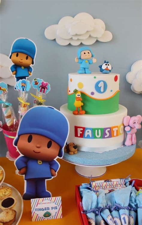 Fiesta de cumpleaños temática de Pocoyo Birthday Party Images, 2nd ...