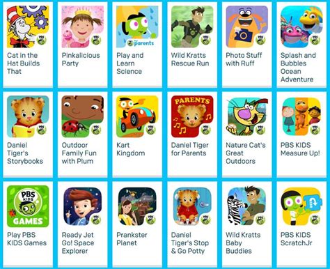 Educational Video and Game Apps from PBS KIDS!