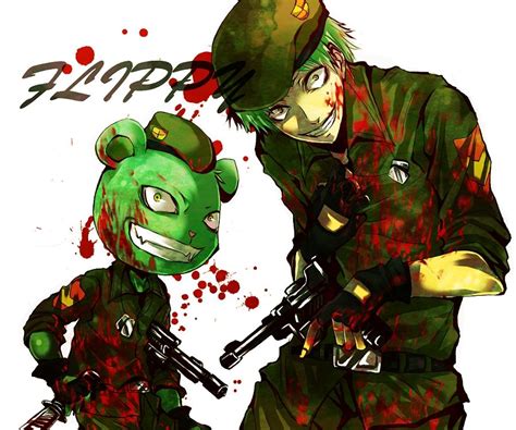 Flippy & FLiqPy Photo: ANIME FLIPPY | Happy tree friends flippy, Happy ...