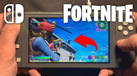 Fortnite on Nintendo Switch Lite #32 - YouTube