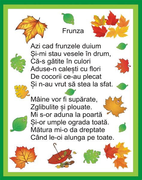 CLASA NOASTRĂ: Poezii de toamna