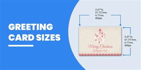 Greeting Card Sizes Dimension, Inches, Mm, Cms, Pixel, 52% OFF