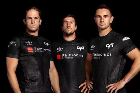 Ospreys unveil new playing kits for the 2021-22 rugby season - Wales Online