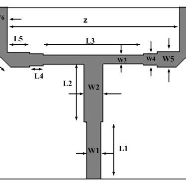 Proposed Power divider | Download Scientific Diagram