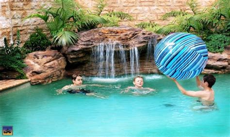 DIY Waterfall Pictures | Swimming pool rock waterfalls and fountains ...