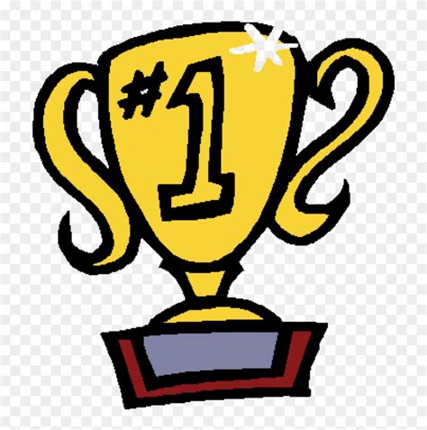 Trophy - 1st Place Clip Art - Free Transparent PNG Clipart Images Download