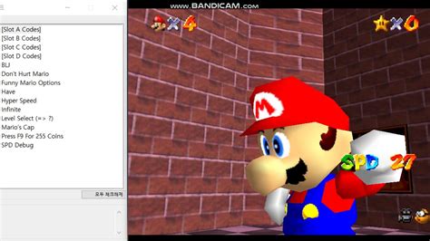 Super Mario 64 Custom Speed Cheat - YouTube