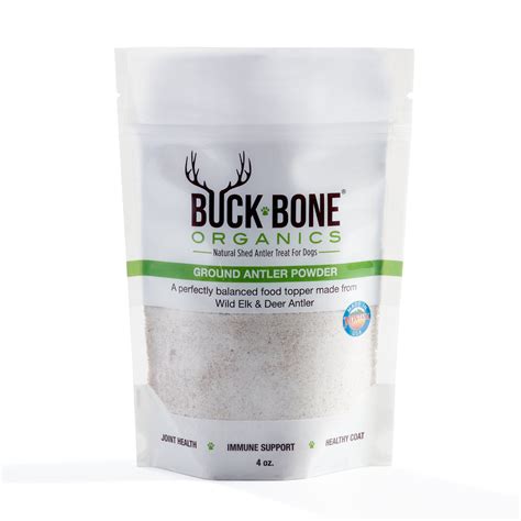 Ground Antler Powder 4 oz– Buck Bone Organics