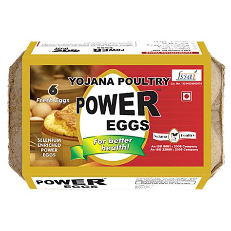 Buy Yojana Poultry White Power Eggs Online at Best Price of Rs 48 ...