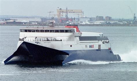 NAXOS JET (ex Seacat Scotland) - NI Ferry Site