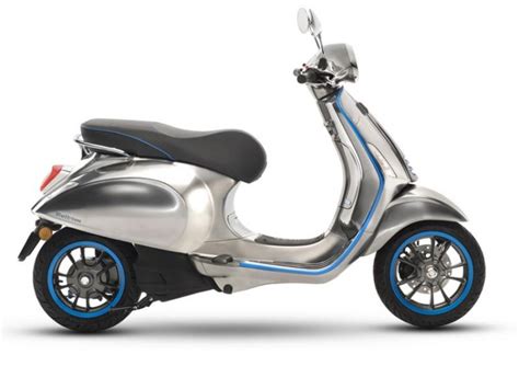 Vespa Elettrica-based new Vespa electric scooter India launch likely in ...