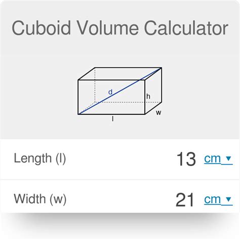 tennis Fifty Job offer calculate volume of cuboid Excuse me Modish card