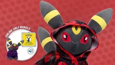 Build-a-Bear Umbreon is the Next Eeveelution Pokemon Plush - Siliconera