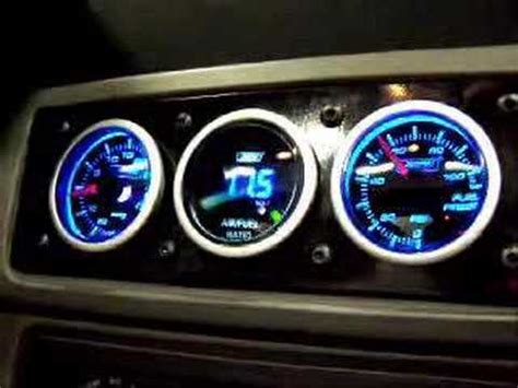 Prosport Gauges Installed - YouTube