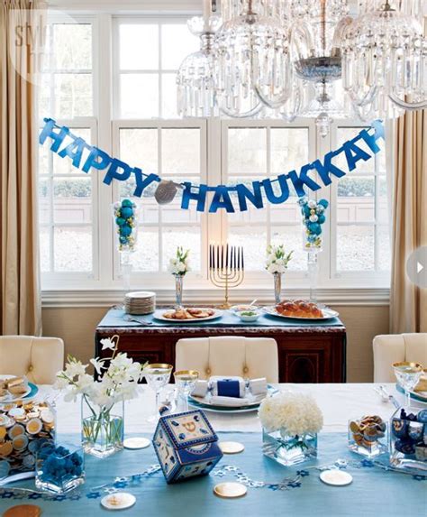 Interiors | Style at Home | Chanukah decor, Hanukkah decorations, Hanukkah