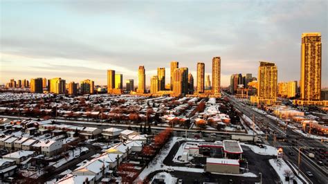 Mississauga Skyline at Sunset | UrbanToronto