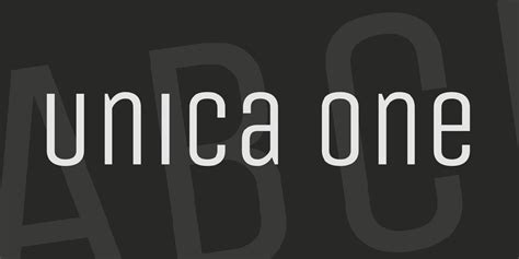 Download Unica One font | fontsme.com