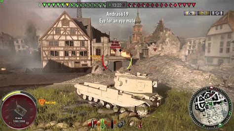 World of Tanks - Xbox One - FV215b 183: HESH rounds [ 8506 dmg ] - YouTube