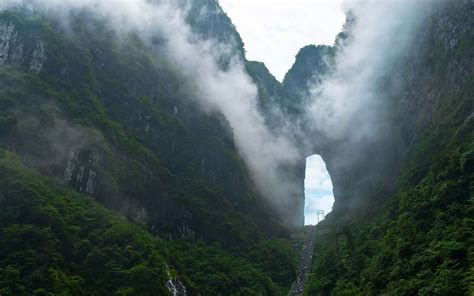 There's an Actual Stairway to Heaven — With 999 Steps — in China