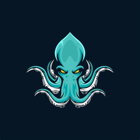 Vector Squid Design Illustration Template 25945804 Vector Art at Vecteezy