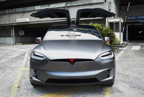 Tesla Model X Wrap In Miami FL | Tesla Model X Car Wrap