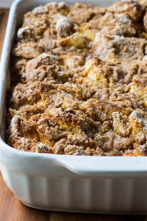 Overnight Challah French Toast Casserole | A Wicked Whisk