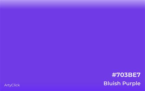 Bluish Purple Color | ArtyClick