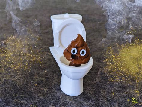 STL file Poop Emoji Skibidi Toilet Interactive 3D Print! 🚽・Design to ...