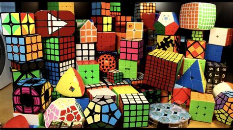 [NEW] My Entire Rubik's Cube Collection! (190+ puzzles) - YouTube