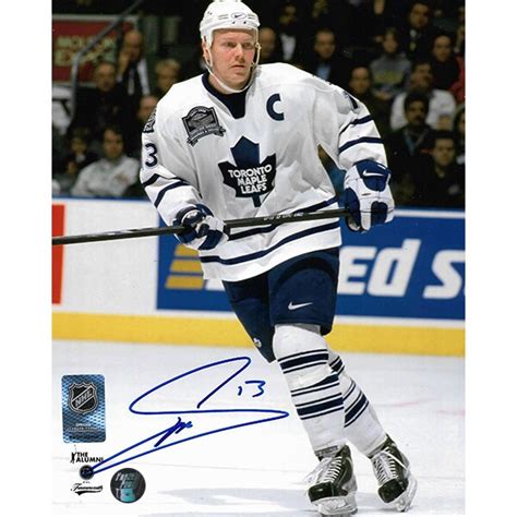 Mats Sundin Autograph / Mats Sundin Autographed Hockey Stick / From ...