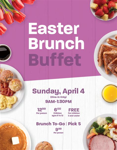 Easter Brunch Buffet at Hy-Vee