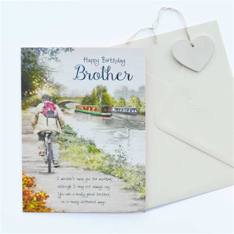 special brother happy birthday greeting card cards love kates - have a ...