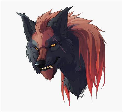 Demon Wolf Drawing : Pngtree provides millions of free png, vectors ...