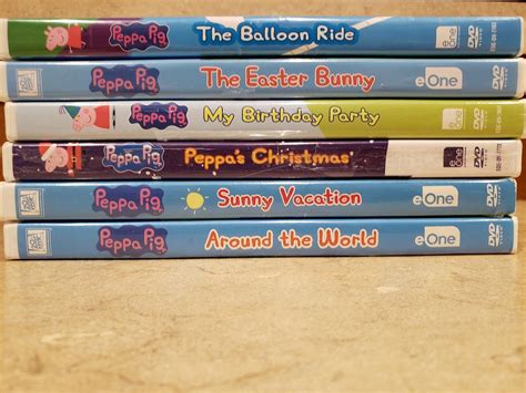 Peppa pig DVD Lot Of 6 | #1953535903