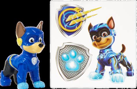 Paw Patrol The Mighty Movie - Pup Squad Figures - Chase | Aussie Toys ...